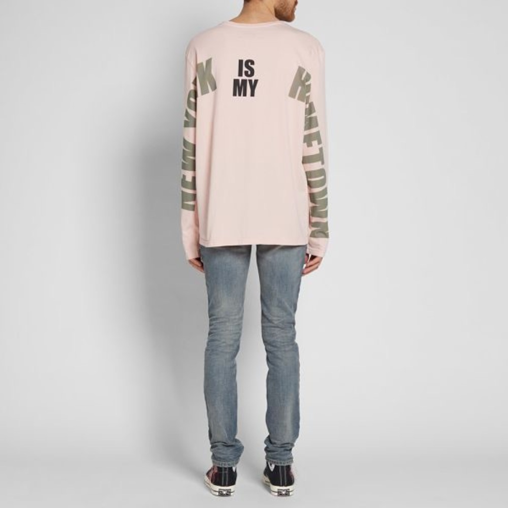 Faith connexion pink long sleeve tee